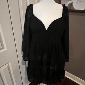 Elegant Black Women's dress